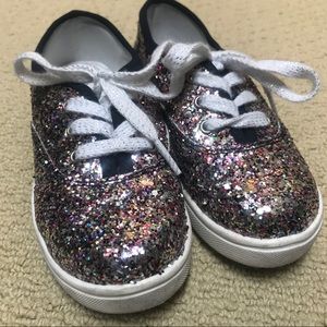 Gorgeous sparkly EUC sneakers, toddler size 12